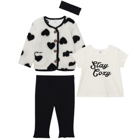 PL Baby 4 piece jacket set heart