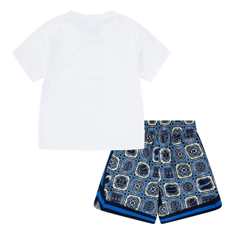 Nike DRI-FIT DNA 24 Short Set - Obsidian - Size 3T