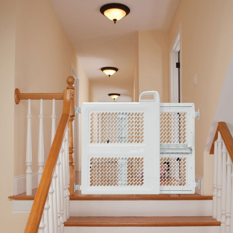 Barrière de bébé pour escalier Barrière de sécurité personnalisée pour  escalier barrière pour chien Barrière de protection moderne pour bébé  Barrière d'escalier Demi-porte hollandaise Barrière de sécurité géométrique  pour bébé 