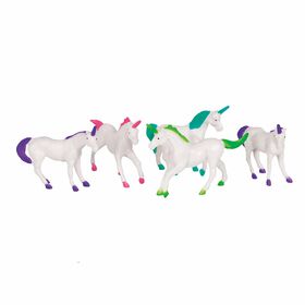 Plastic Unicorn Figurine Favors - 8