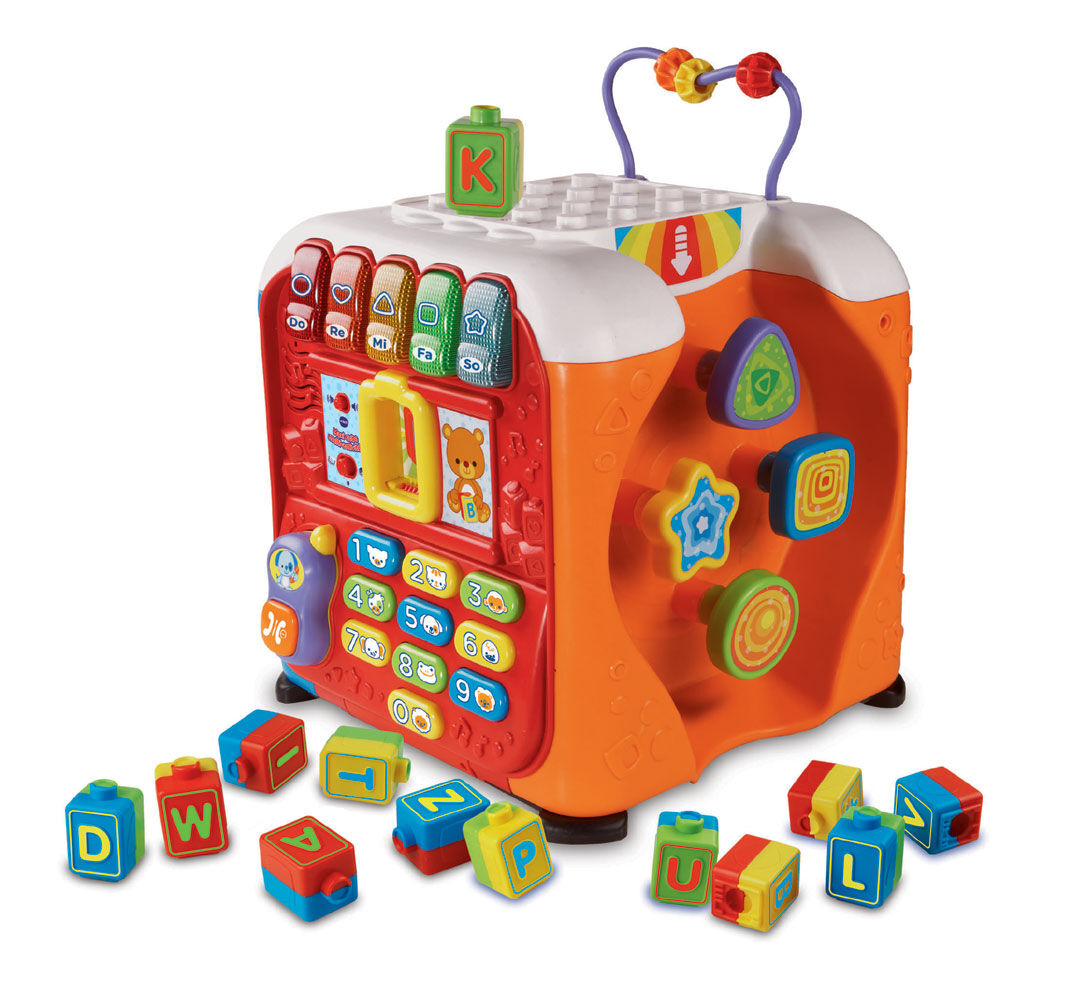 Alphabet activity top cube