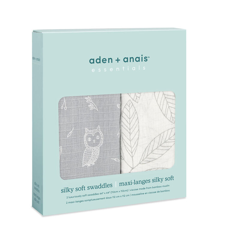 Aden Essentials Woodsy Silky Soft 2Pack Swaddle Babies R Us Canada