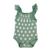 Baby Mode 3 Piece Pant Set: Yellow/Blue Sunflower 18M
