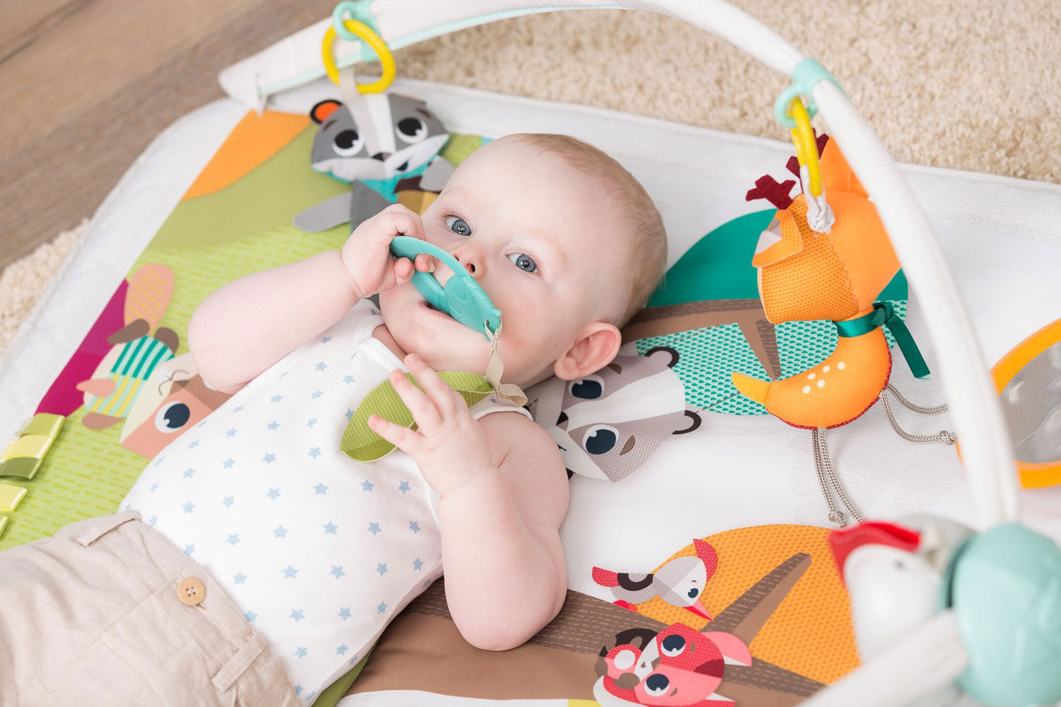 tiny love gymini deluxe activity mat into the forest