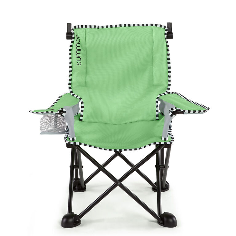 Summer Infant - Summer Pop 'n Sit SE Big Kid Chair - Sweet Life Edition - Green Apple