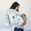 Red Rovr-Organic Cotton Muslin Swaddle Blanket - Family Farm