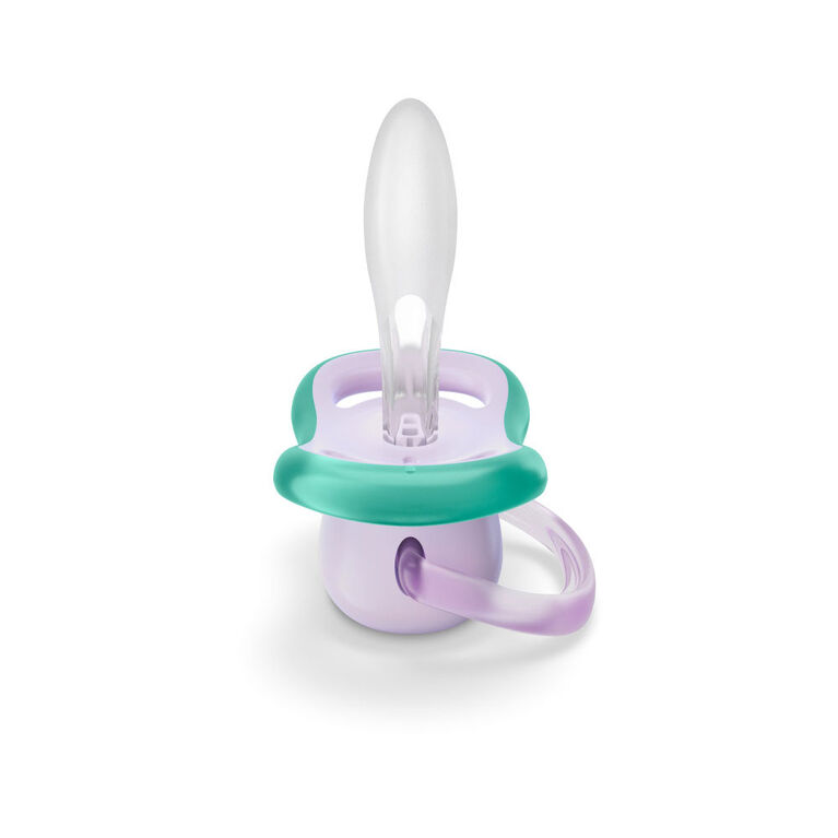 Avent Ultra Air Pacifier 0-6m lilac/ green 2pk