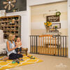 Summer Infant Decorative Wood & Metal 5 Foot Pressure Mounted Gate