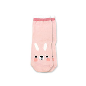 Chloe + Ethan - Baby Socks, Apricot Bunny, 6-12M