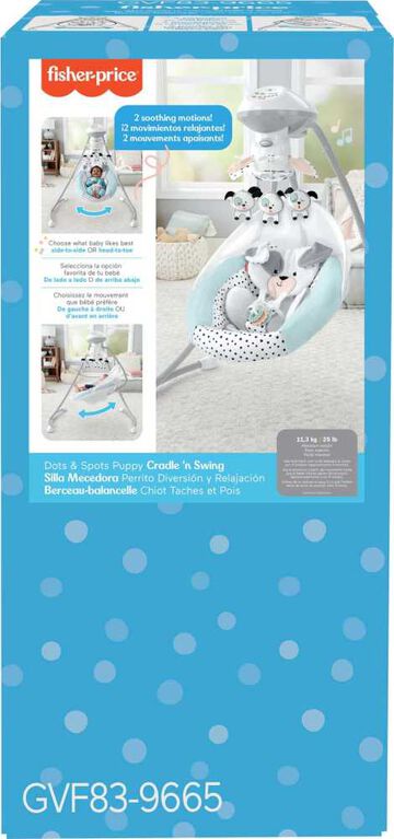 Fisher-Price Dots and Spots Puppy Swing