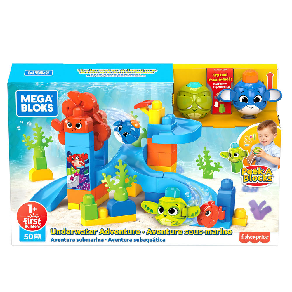 Mega Bloks Peek A Blocks Underwater Adventure
