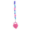 Nuby Beaded Pacifinder with Teether - Pink Cupcake