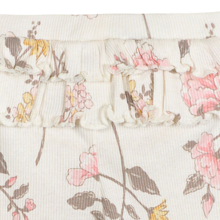 Just Born - 2-Pack Baby Vintage Floral Leggings - 6-9 months