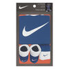 Nike Swoosh 3 Piece gift Set - Blue, Size 0-6 months