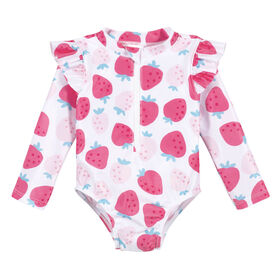 Gerber - Rashguard Summer Blossom pour b&eacute;b&eacute;s et tout-petits - 5T