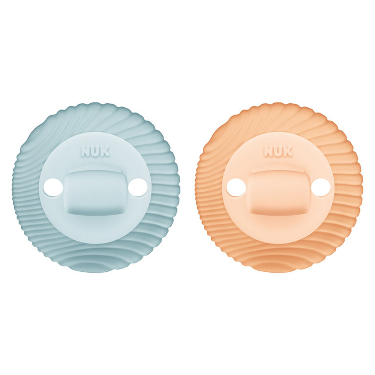 Sucette et anneau de dentition Comfy Duet Soother 2 en 1, 0 à 12 mois