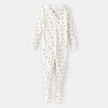 doux pyjama une pièce, 9-12m - blanc
