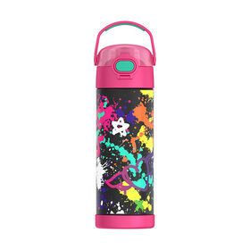 Thermos Funtainer Bottle Grafitti Pink 16oz