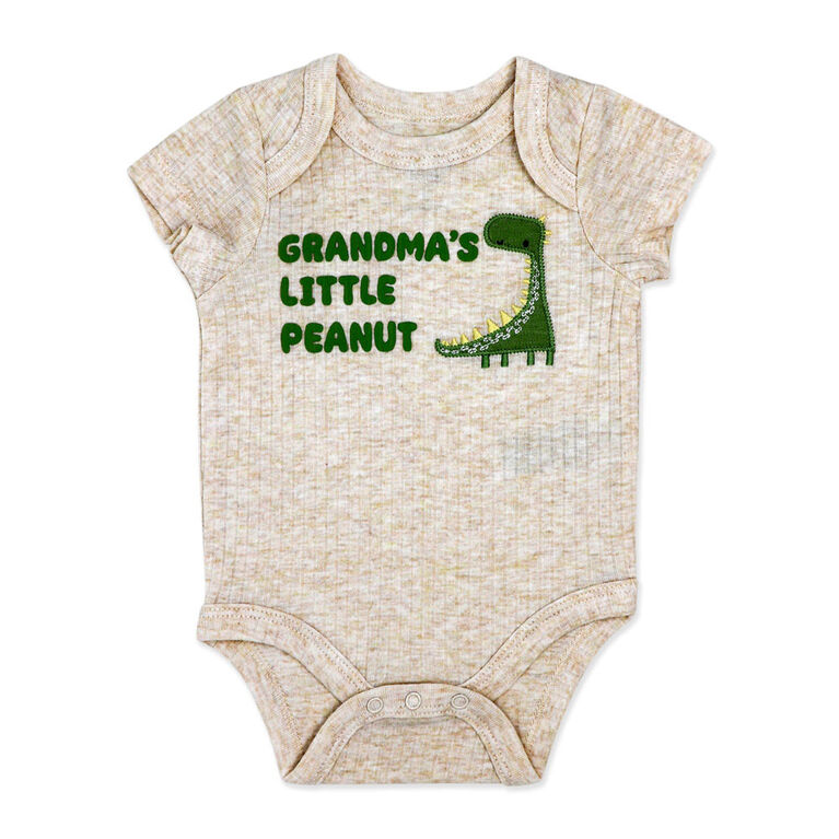 Sterling bébé Ensemble 3 pièces avec pieds : Dinosaure vert