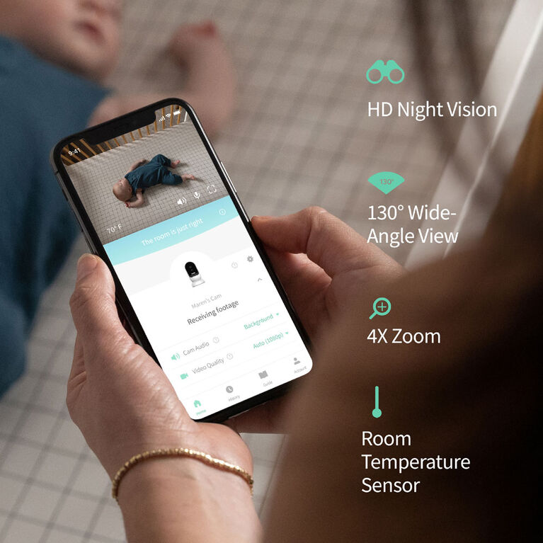 Owlet Cam Smart HD Video Baby Monitor