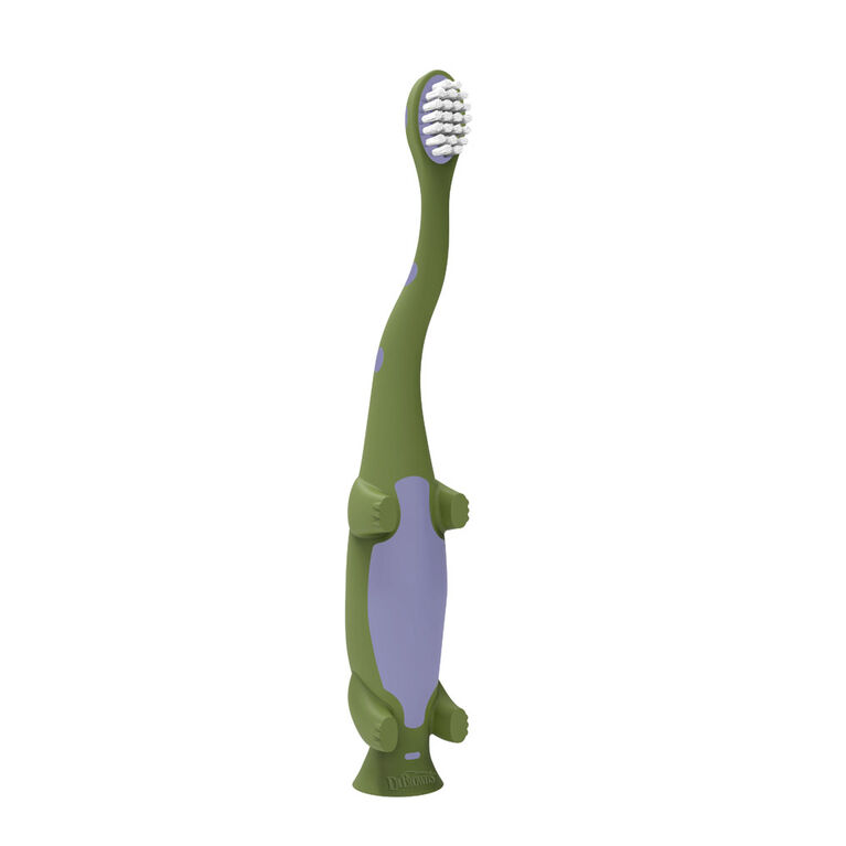 Dr. Brown's - Dinosaur Toddler Toothbrush, Green 1Pk