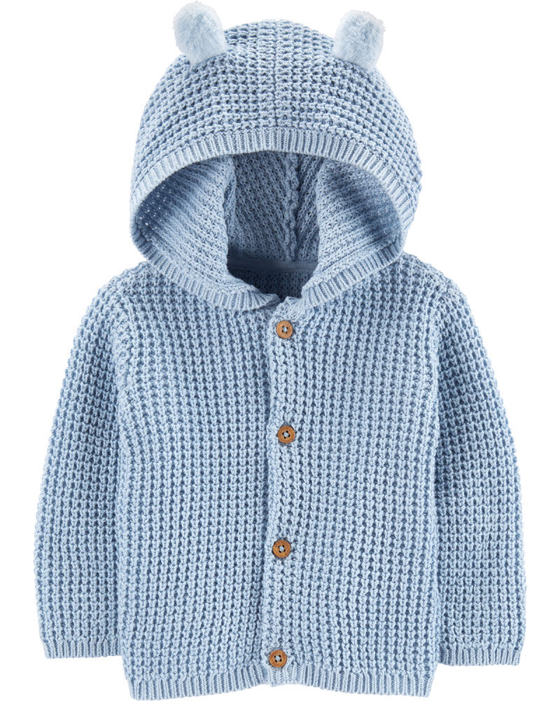 Carters shop hooded cardigan