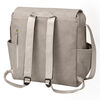 Petunia Pickle Bottom - Boxy Diaper Bag Backpack - Grey Matte Leatherette