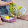 Fisher-Price Purple Monkey Musical Storybook Toy for Baby & Toddler with Lights & Sounds - English Edition