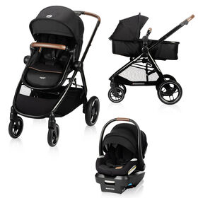 Maxi Cosi Zelia Luxe Système de voyage modulaire 5 en 1 - Noir basalte