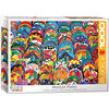 EuroGraphics Mexican Ceramic Plates 1000-Piece Puzzle