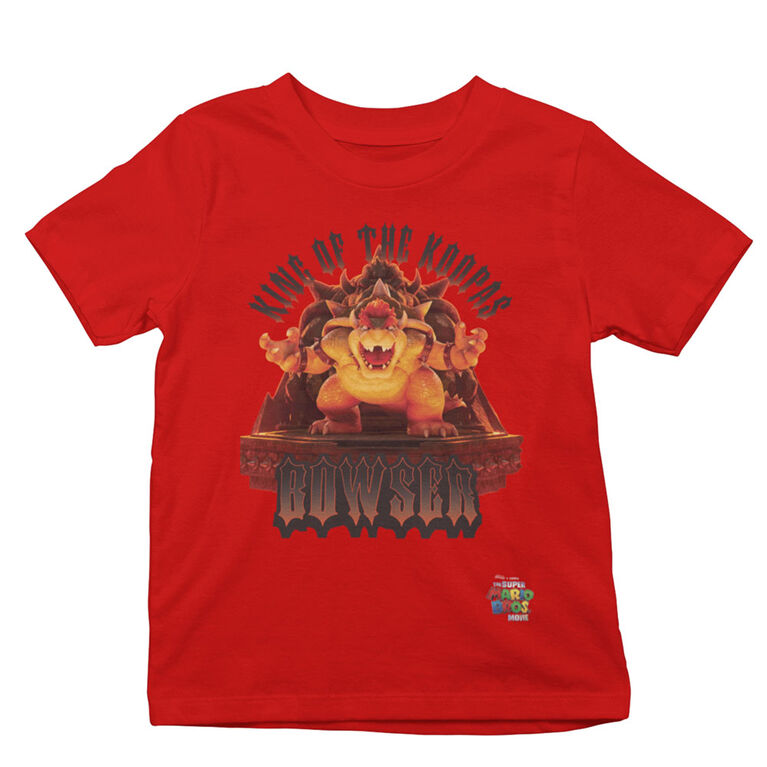 T-Shirt Manches Courtes Mario Rouge