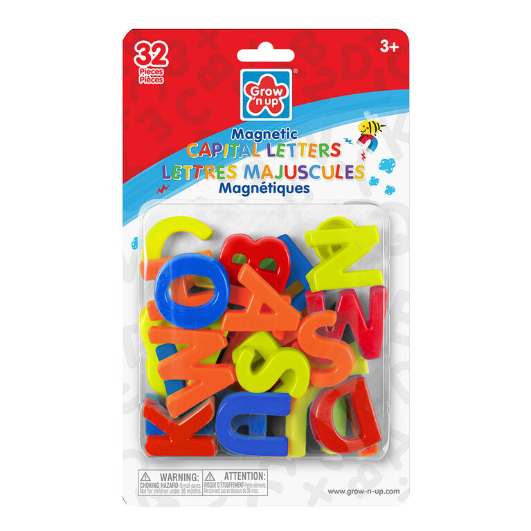 Grow'n Up 32 pcs Magnetic Capital Letters