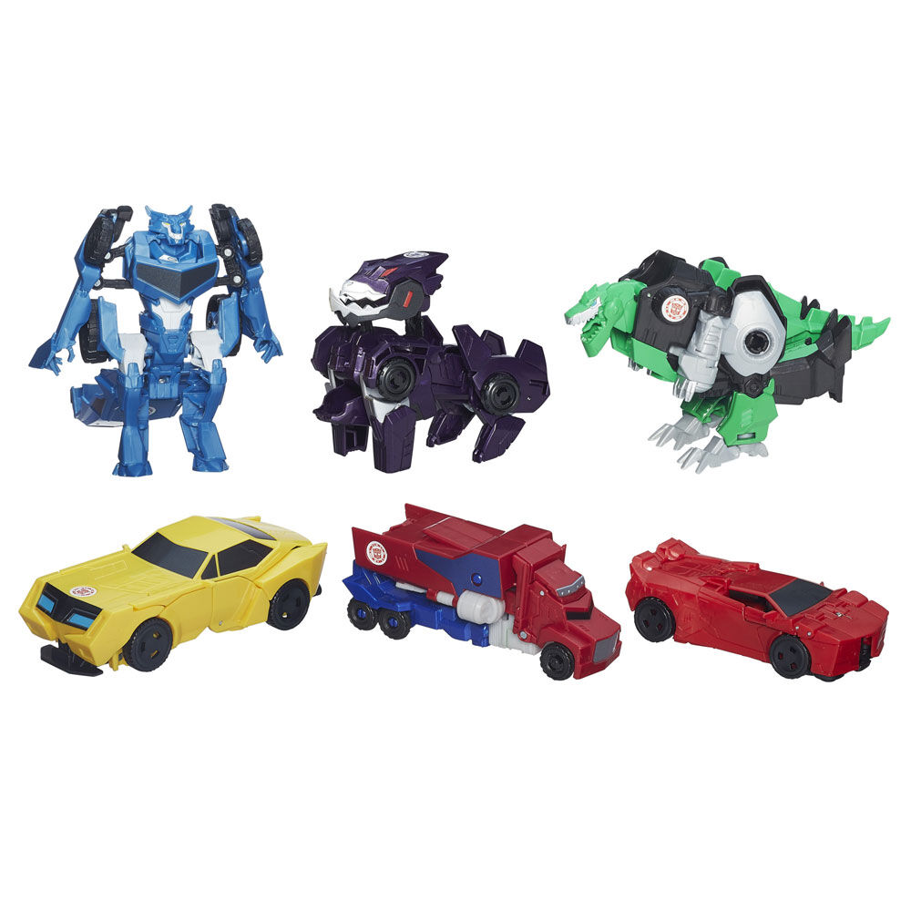 Transformers Robots in Disguise One Step Collection 6 Pack Action