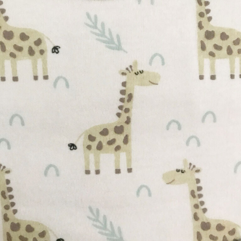 Koala Baby - 3 Pack Jersey 3D Bib Taupe Giraffe