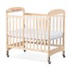 Fondations Next Gen Serenity Fixed Side Compact Clearview Crib, naturel