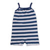 Snugabye Sleeveless Romper - Stripe - Navy/White, 3-6 Months