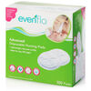Coussinets d'allaitement à la fine pointe de la technologie Evenflo, 100 par boîte.