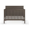 Lit de bébé convertible à dessus plat Wilmington Child Craft, Gris Pimpant