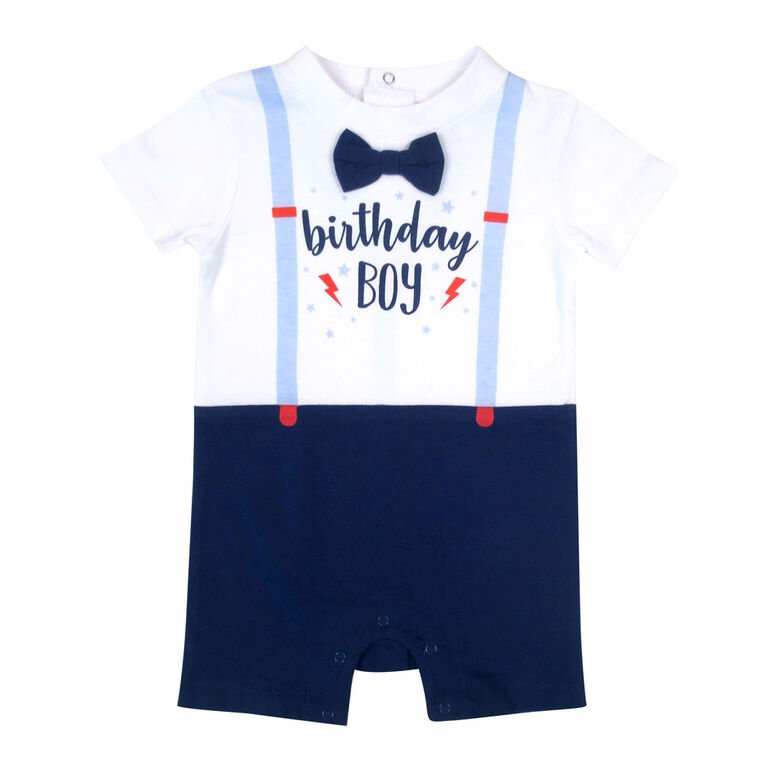 Rococo Romper - Bue, 9-12 Months