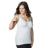 Bravado Body Silk Seamless Nursing Cami - White Medium