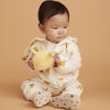 zip happy hoodie, 6-9m - white