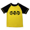 Rashguard &agrave; manches courtes Batman - Jaune 5T