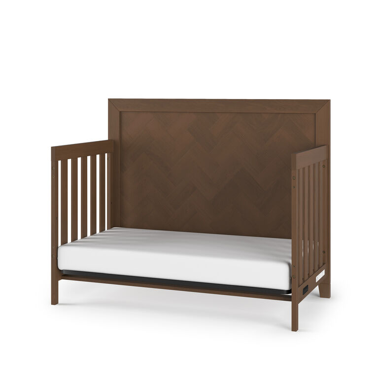 Child Craft Kieran 4-in-1 Convertible Crib, Toasted Chestnut