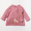 Home Grown Baby 3 Piece Jogger Set: Dusty Pink Woodland 