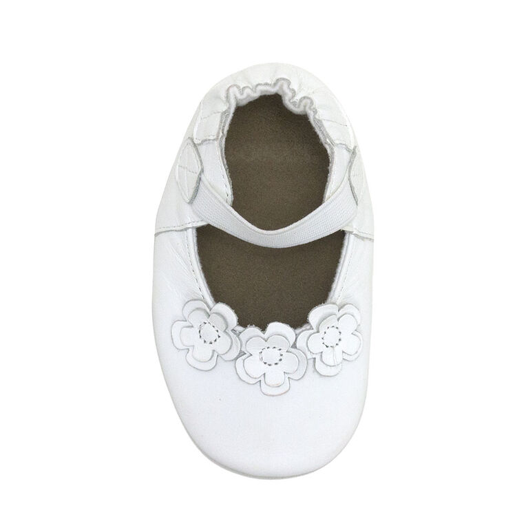 Robeez Soft Sole Brianna White