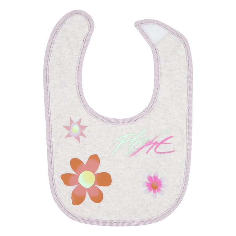 Ensemble Cadeaux Jordan Filles - Blanc Mélange - Taille 0-6 Mois