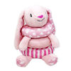 Bab & Tot Plush stacking activity toy: pink bunny