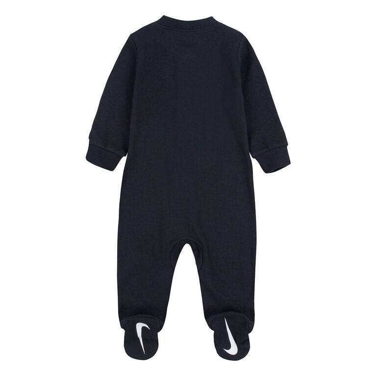 Nike Footed Coverall - Black- 6 Months