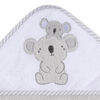 Koala Baby - Serviette à capuche tissée ours - Lot de 2