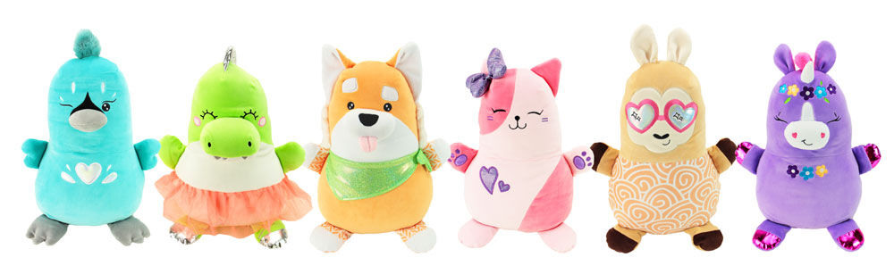 Animal Adventure Squeeze With Love Glam Squad Colours and styles may vary